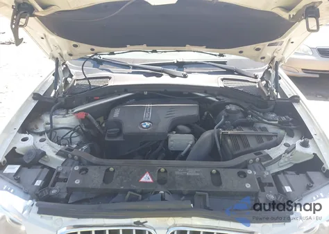 2013 BMW X3 xDrive28I из США, поврежденный, VIN 5UXWX9C58D0D03567